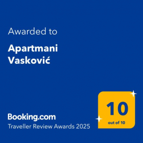 Apartmani Vasković
